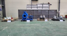 ○제 공공하수처리장 기계 납품